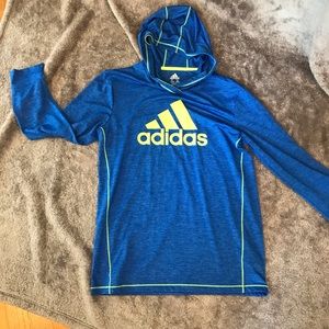 Adidas hoodie. YL 14/16.